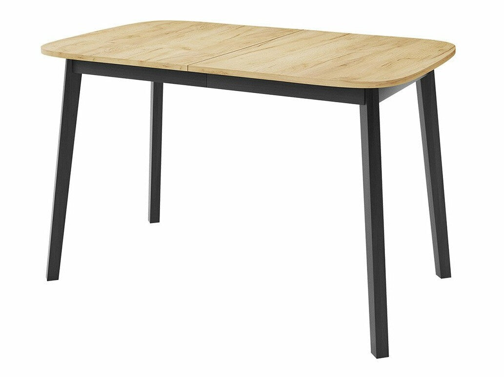 Étkezőgarnitúra Zestaw DEIMOS S + 6 x LUKE, Fa színe: Kézműves aranytölgy + Fekete, Kárpit: Amor Velvet 4322