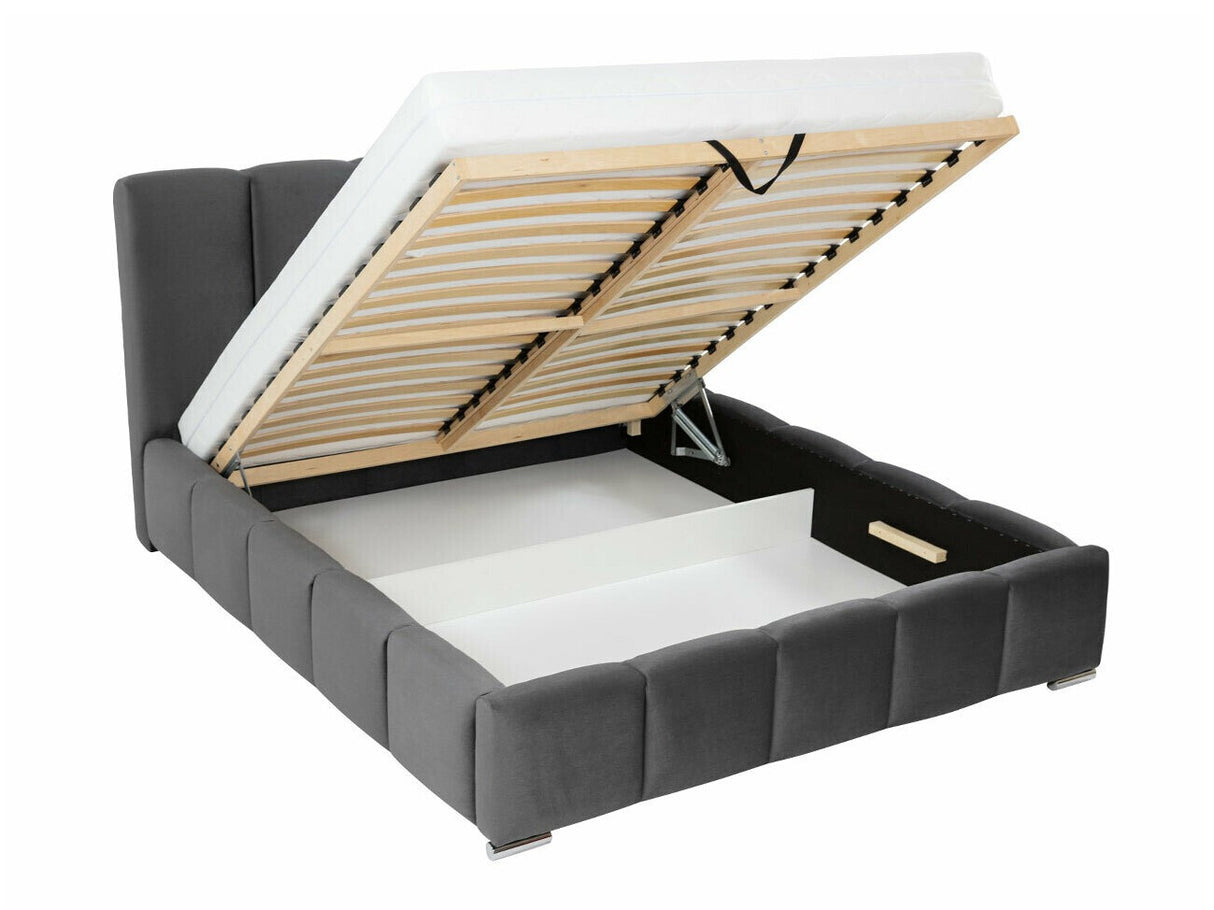 Ágy Łóżko tapicerowane WIZKO, Szín: Paros 05, Alvó felület mérete: 140 x 200 cm