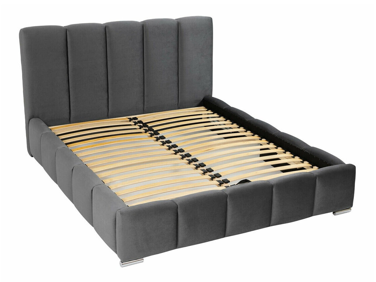 Ágy Łóżko tapicerowane WIZKO, Szín: Kronos 29, Alvó felület mérete: 180 x 200 cm