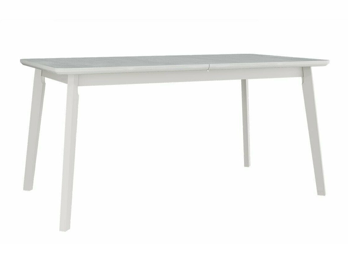 Étkezőgarnitúra Zestaw 19 (OSLO 8 + HUGO 1_NEW), Kárpit: Paros 2, Fa színe: Fehér