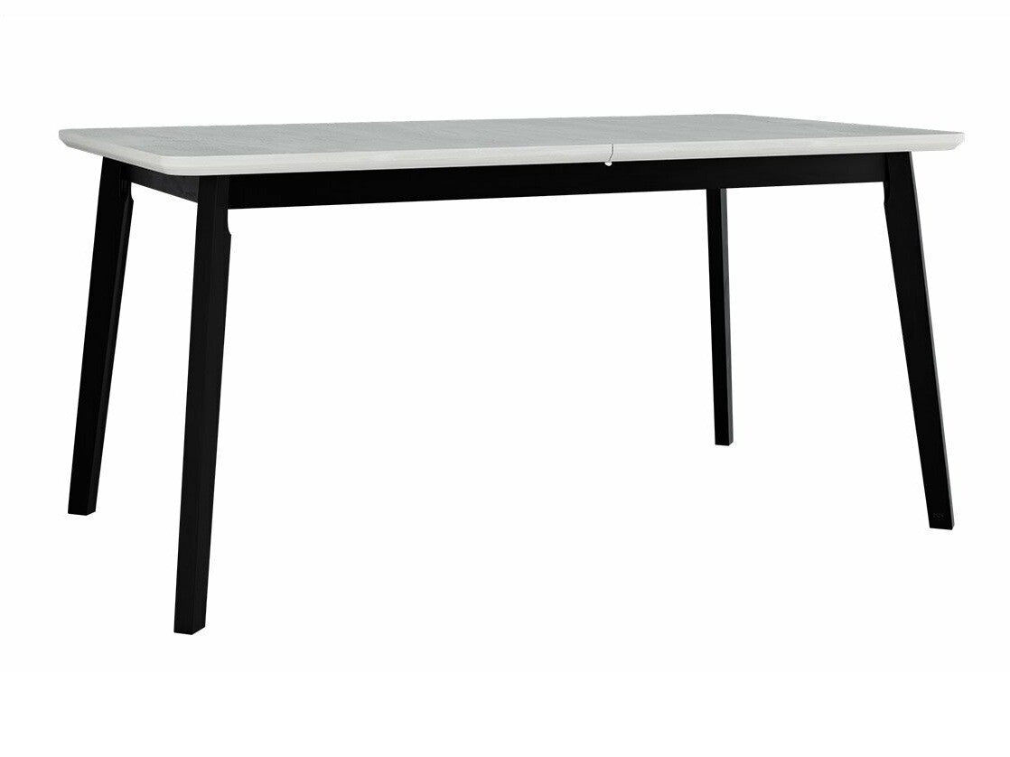 Étkezőgarnitúra Zestaw 19 (OSLO 8 + HUGO 1_NEW), Kárpit: Kronos 22, Fa színe: Fehér + Fekete