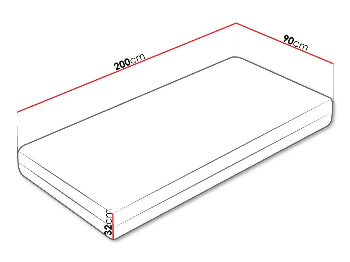 Matrac Koko Superking (Koko Miracle), Méretek: 90 x 200 cm