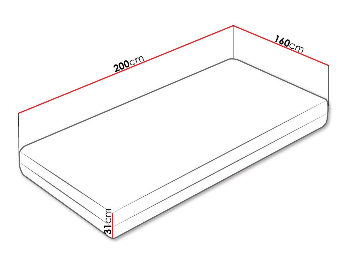 Matrac Superking (Miracle), Méretek: 160 x 200 cm