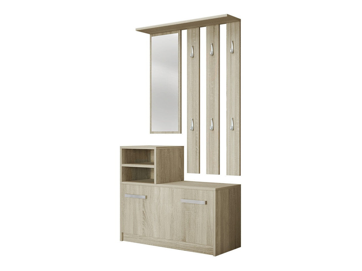 Előszoba garnitúra Kolom, Szín: Sonoma tölgy