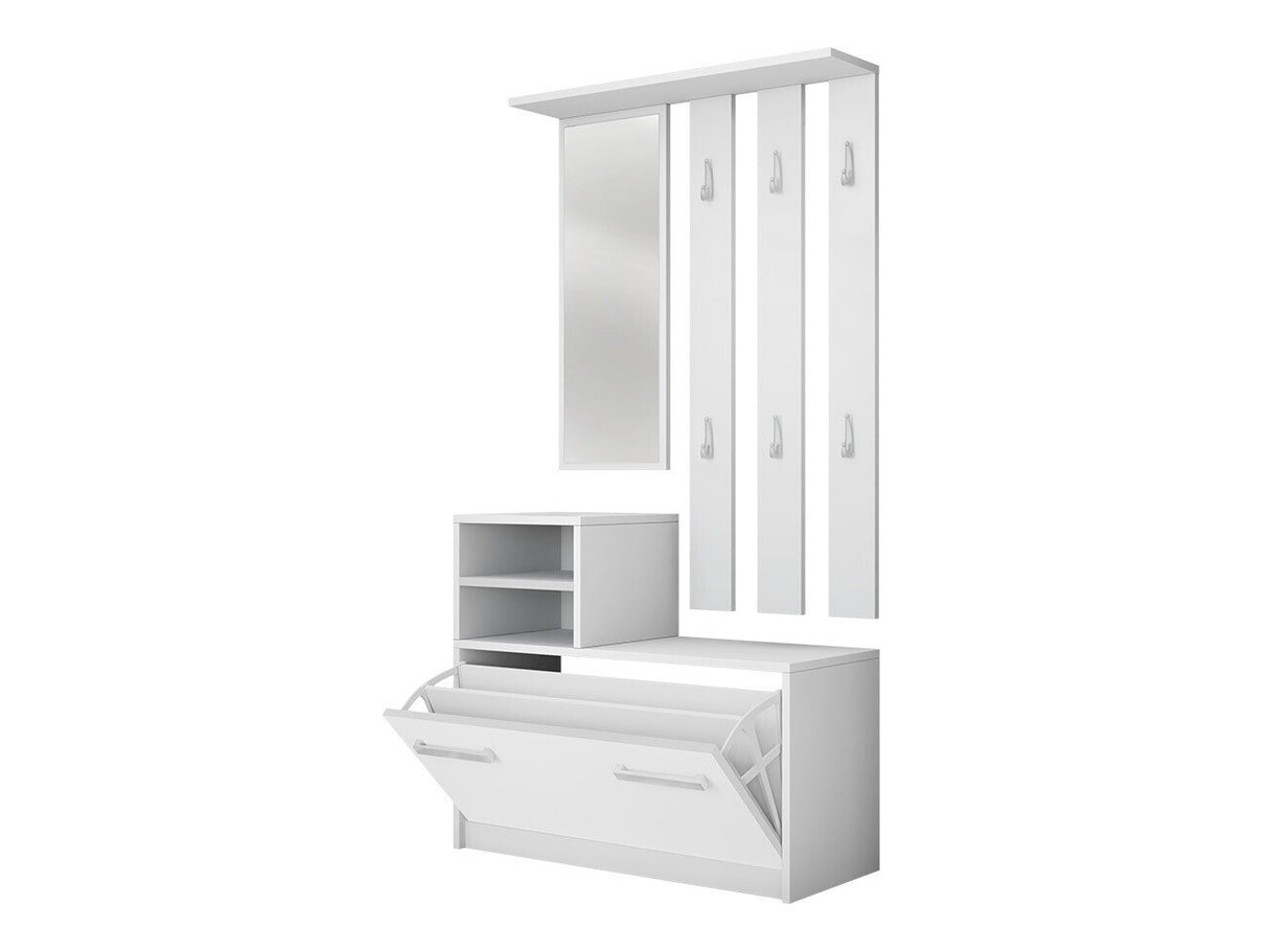 Előszoba garnitúra Kolom, Szín: Fekete