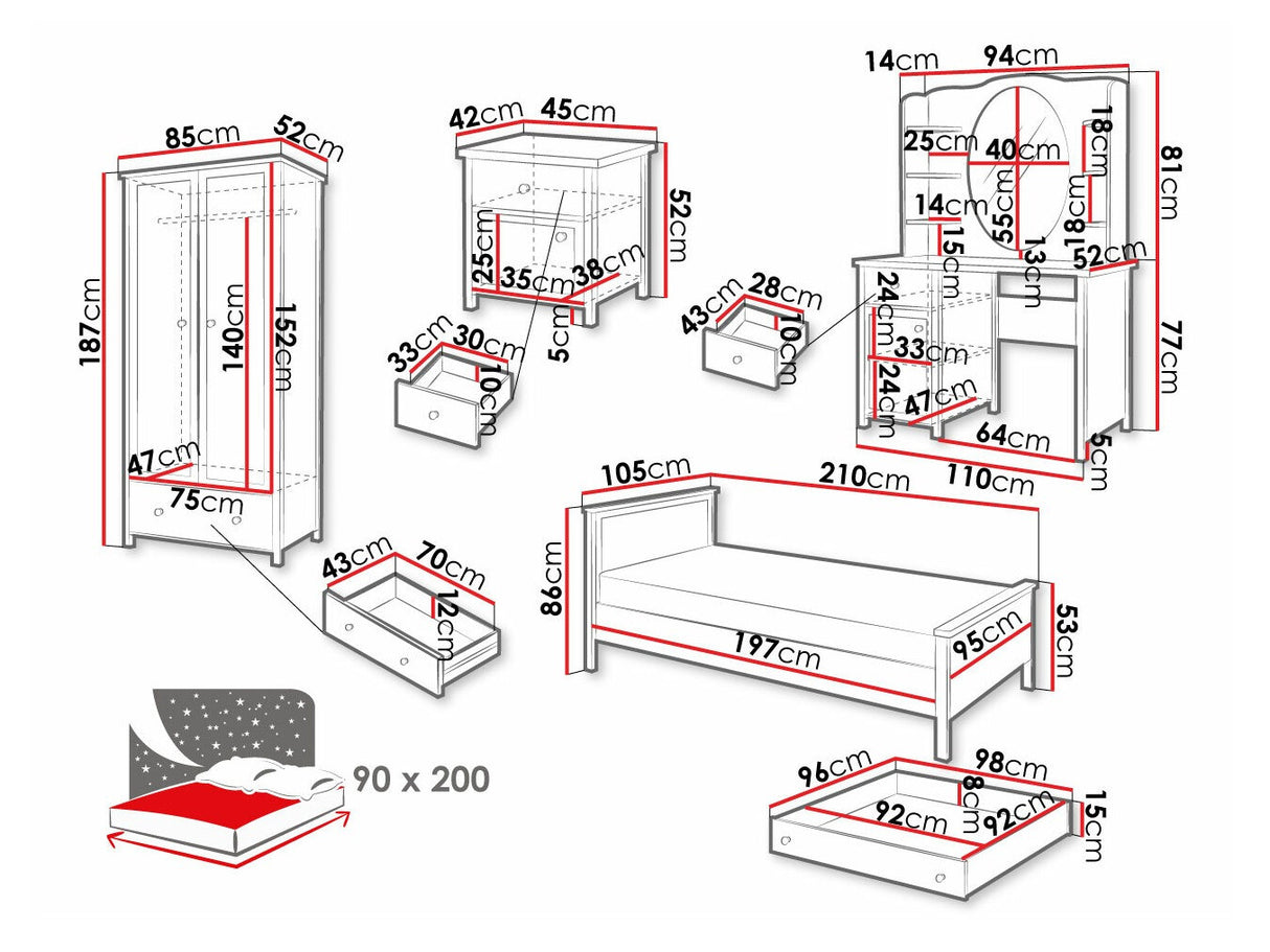 Bútorkészlet Story I