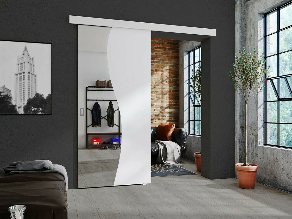 Tolóajtók Drzwi FALA 70 + samodomykacz, Szín: Fehér