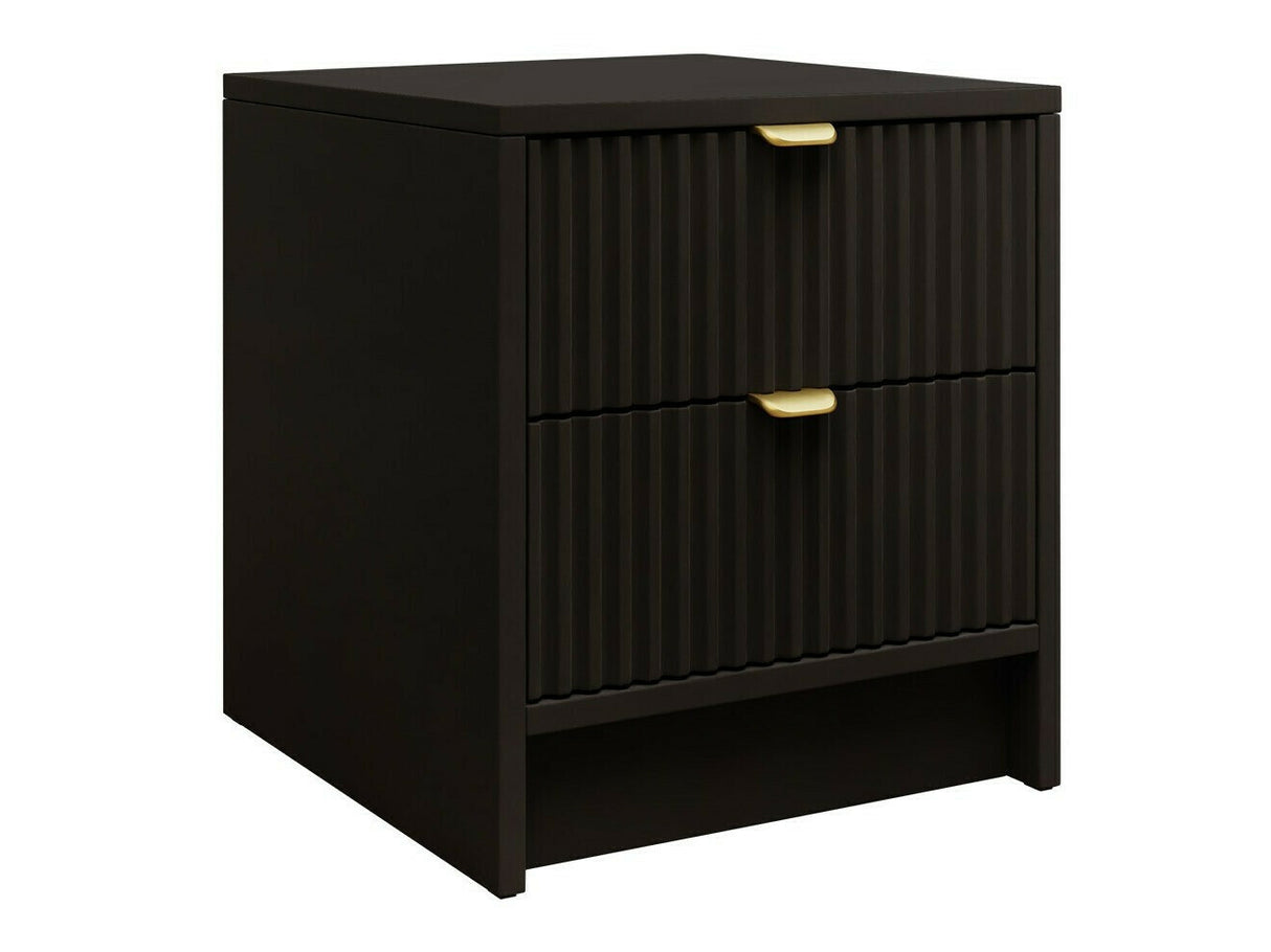 Éjjeliszekrény Stolik nemcny 2SZ TIRENO, Szín: Fekete