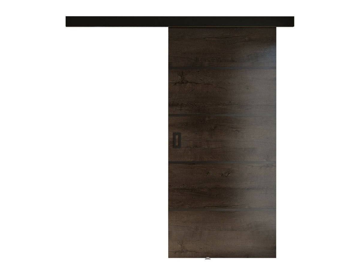 Tolóajtók Drzwi WERDI PLUS 70 + samodomykacz, Szín: Sötét kőris