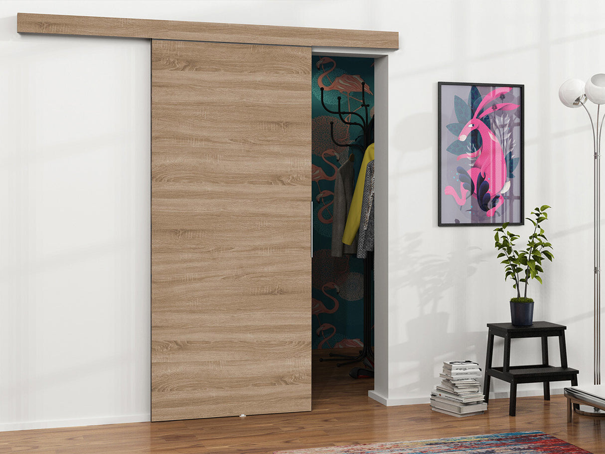 Tolóajtók Drzwi MALIBU 70 + samodomykacz, Szín: Sonoma tölgy