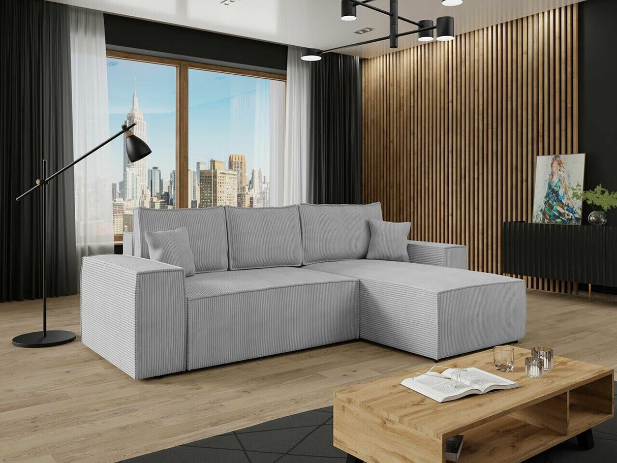 Sarokkanapé Malaga (Maryn) L, Szín: Poso 110, Változatok: Jobbos