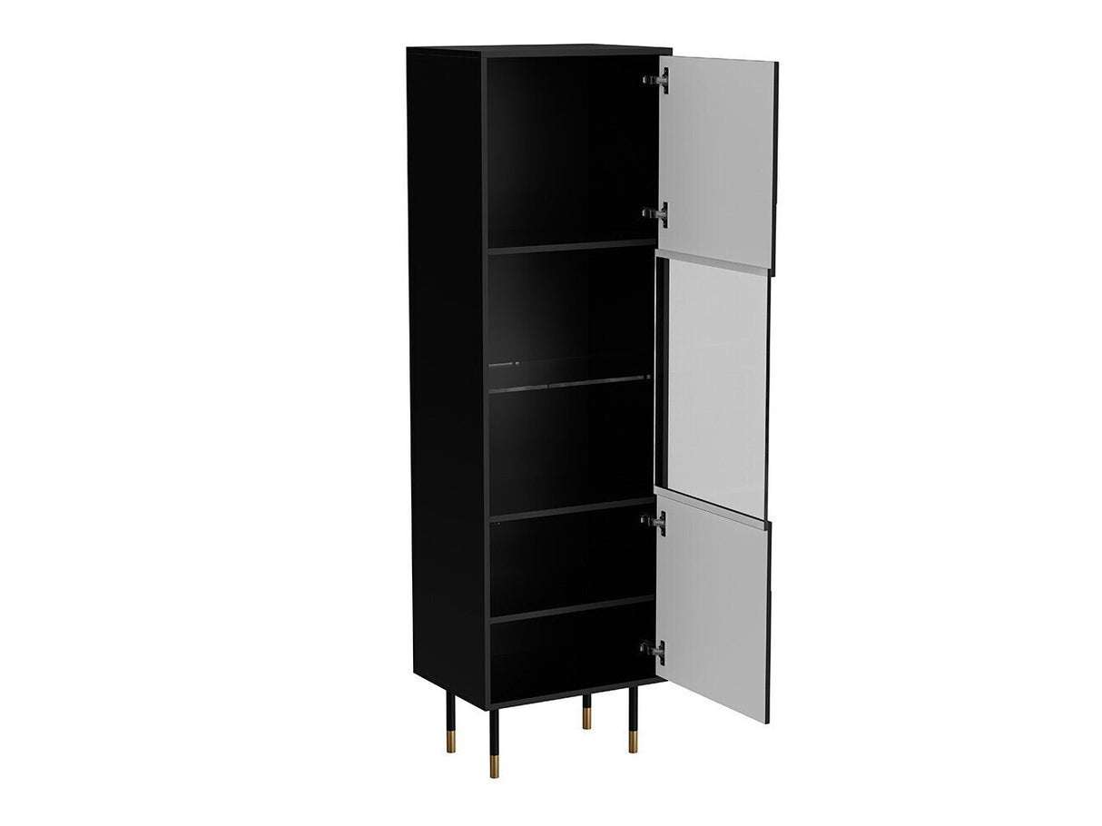 Nappali szett Meble MOUNTAIN II Czarny + Złoty