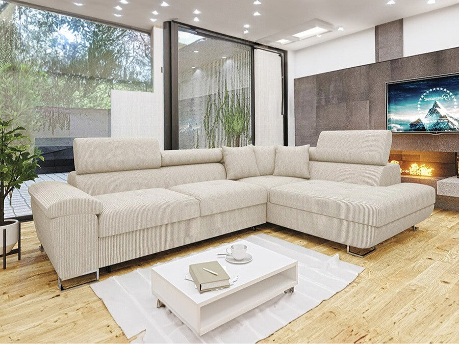 Sarokkanapé Narożnik COTERE, Szín: Poso 100, Változatok: Jobbos