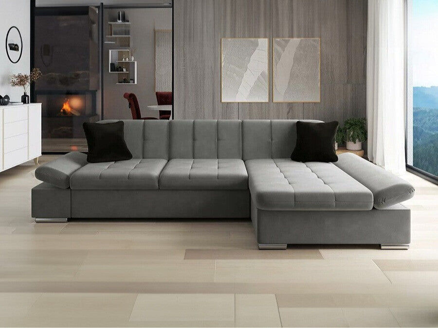 Sarokkanapé Malwi (Laviva), Szín: Magic Velvet 2217 + Magic Velvet 2219, Változatok: Jobbos