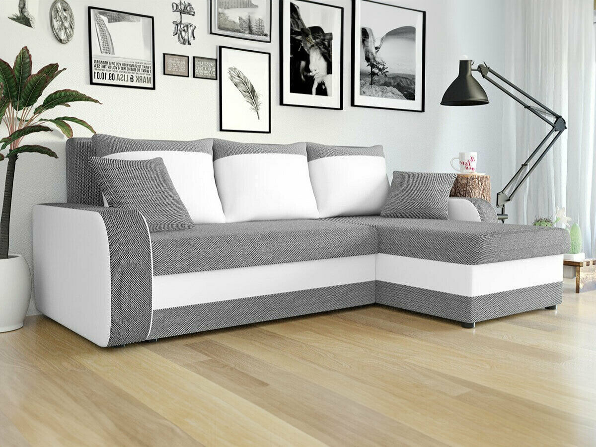 Sarokkanapé Kris (Dalmir Lux), Szín: Florida 01 + Rain 01