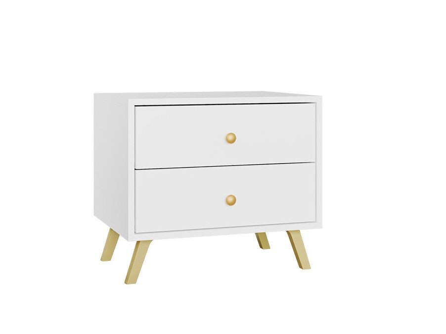 Éjjeliszekrény Stolik nemcny SIENA, Szín: Fehér