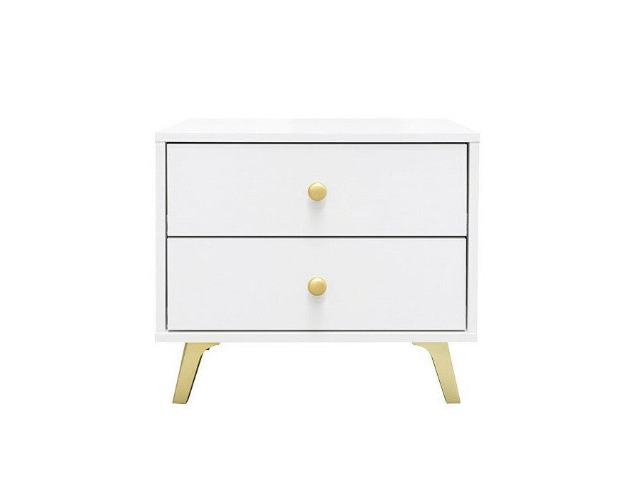 Éjjeliszekrény Stolik nemcny SIENA, Szín: Fehér