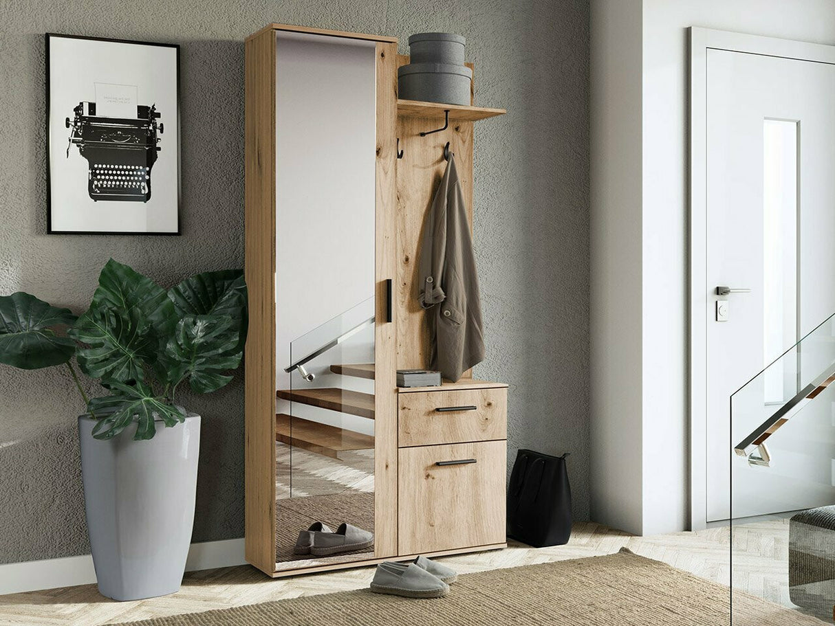 Előszoba garnitúra LUX (Osztály), Szín: Artisan tölgy