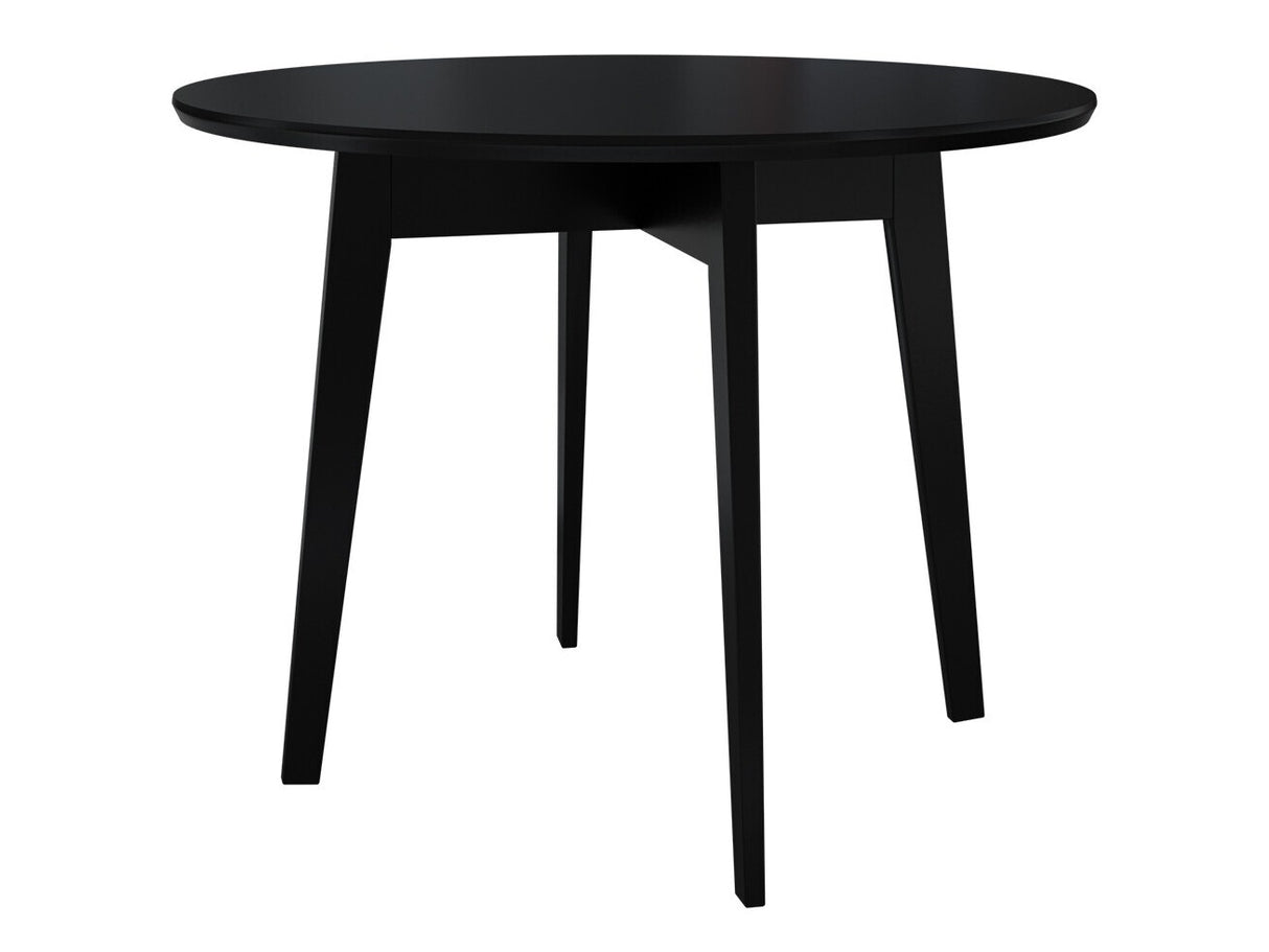 Étkezőgarnitúra Zestaw 01 4xS80 + INES FI, Asztal színe: Fekete, Szék színe: Magic Velvet 2250 + Fekete