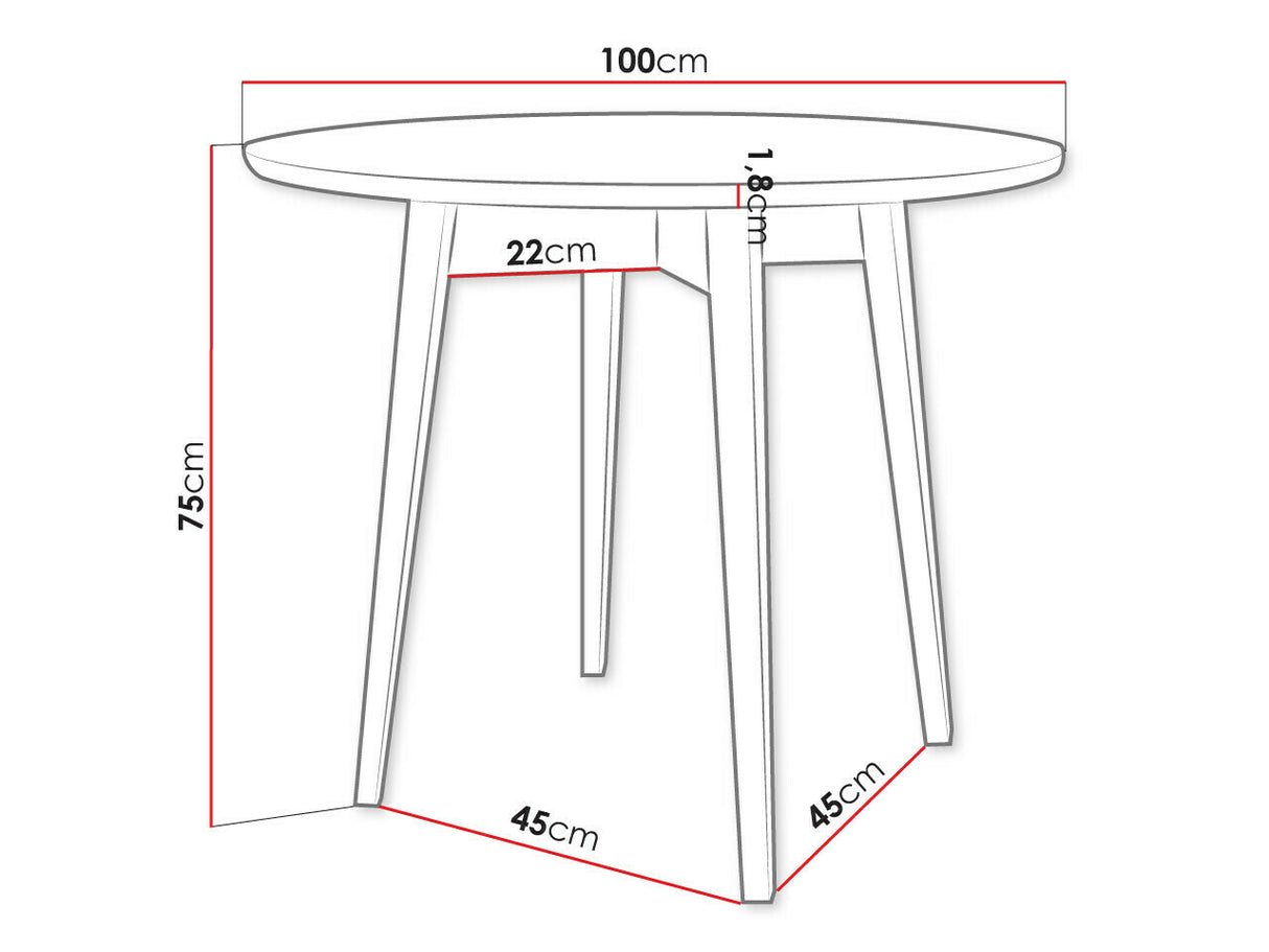 Étkezőgarnitúra Zestaw 01 4xS80 + INES FI, Asztal színe: Fekete, Szék színe: Magic Velvet 2217 + Barna