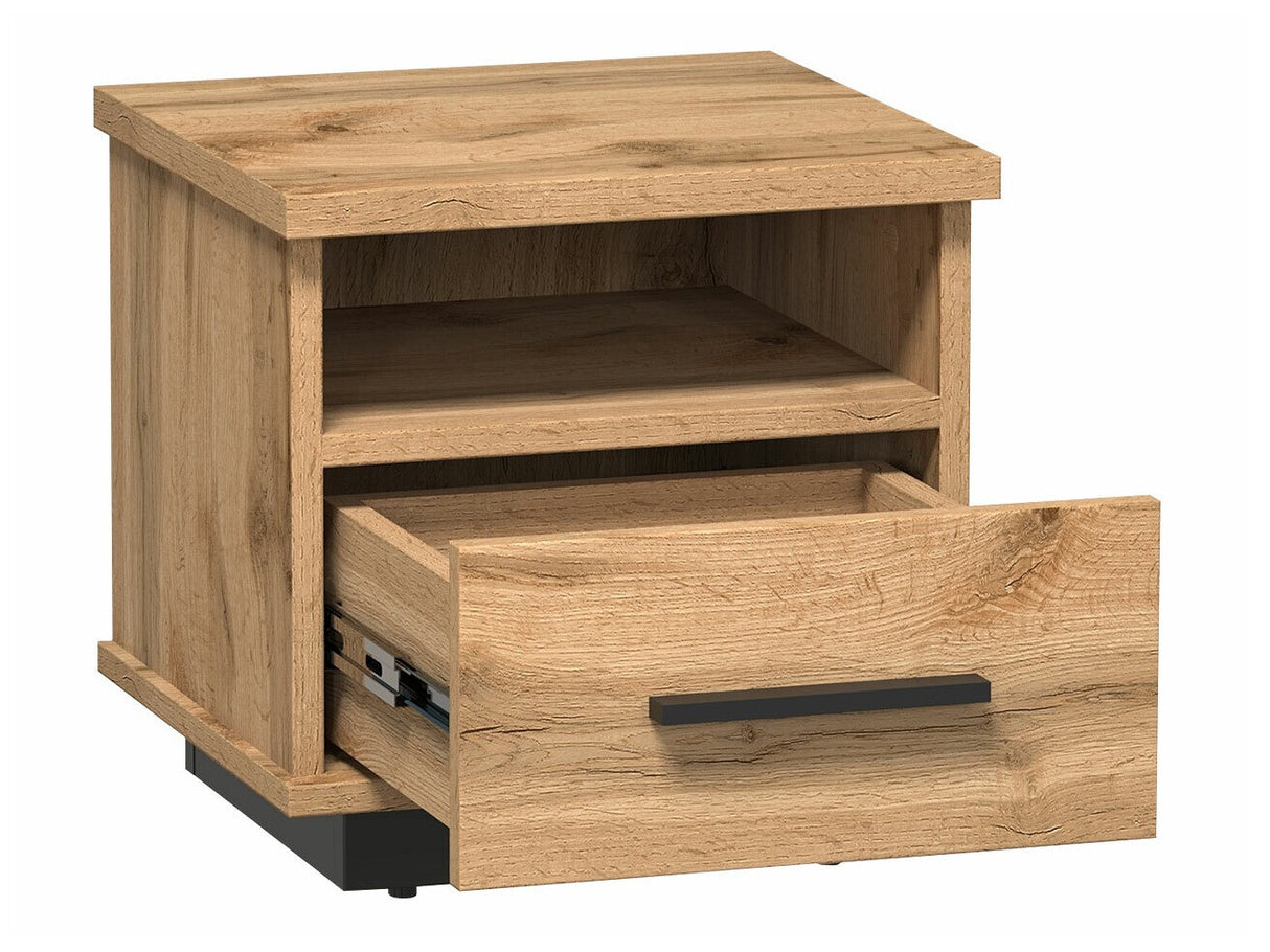 Hálószoba garnitúra Meble LAMELO VII Dąb wotan + Czarny