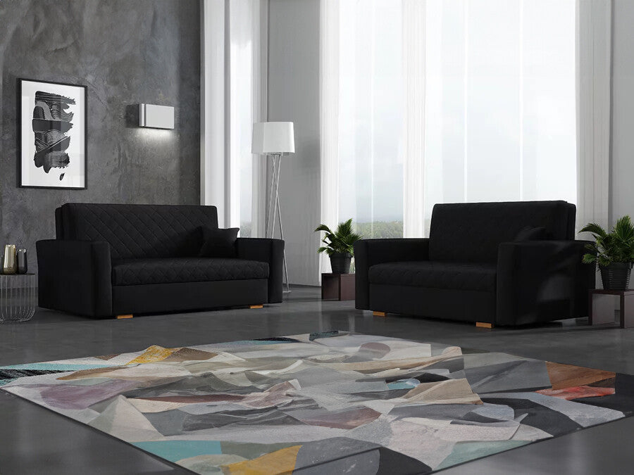 Kárpitozott bútorok Viva Caro II + III, Szín: Zanzibar 190