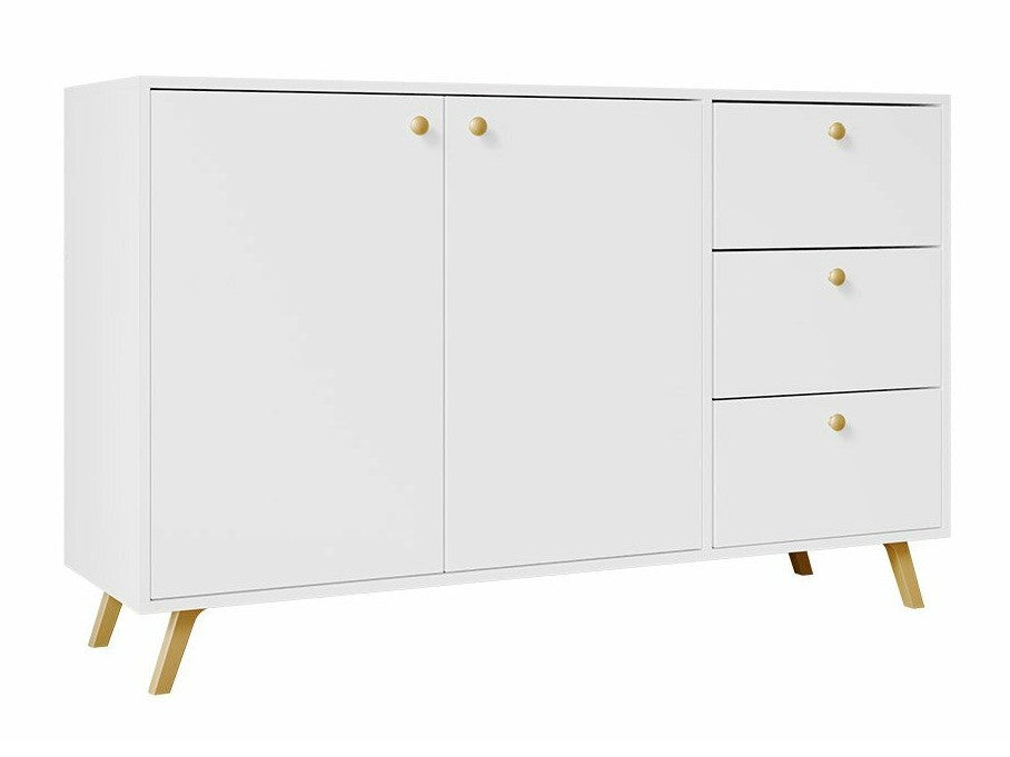 Komód SIENA 2D3S, Szín: Fehér