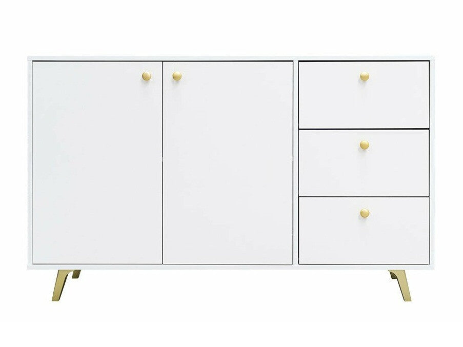 Komód SIENA 2D3S, Szín: Fehér