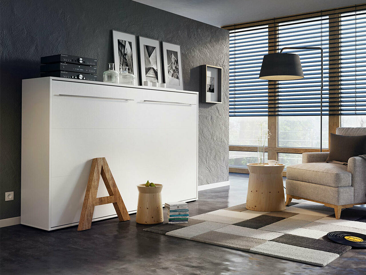 Szekrényágy CONCEPT PRO CP-06 I, Szín: Fehér, Alvó felület mérete: 90 x 200 cm