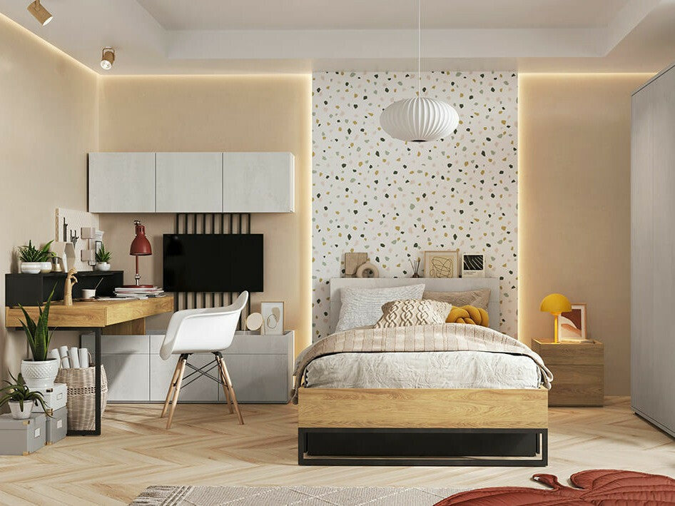 Szekrény TEEN FLEX TF-08 TF8SF - szafka 3d - silk flou