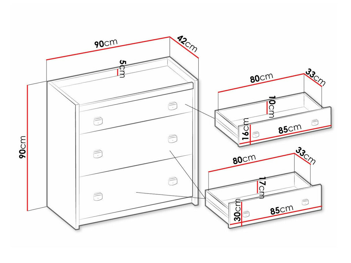 Komód Fargo FG6CR FARGO FG-06
