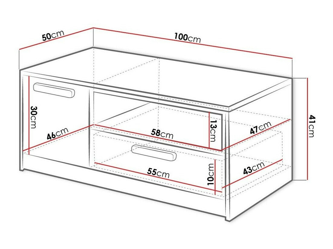 TV-állvány 1D1S Pok PK11