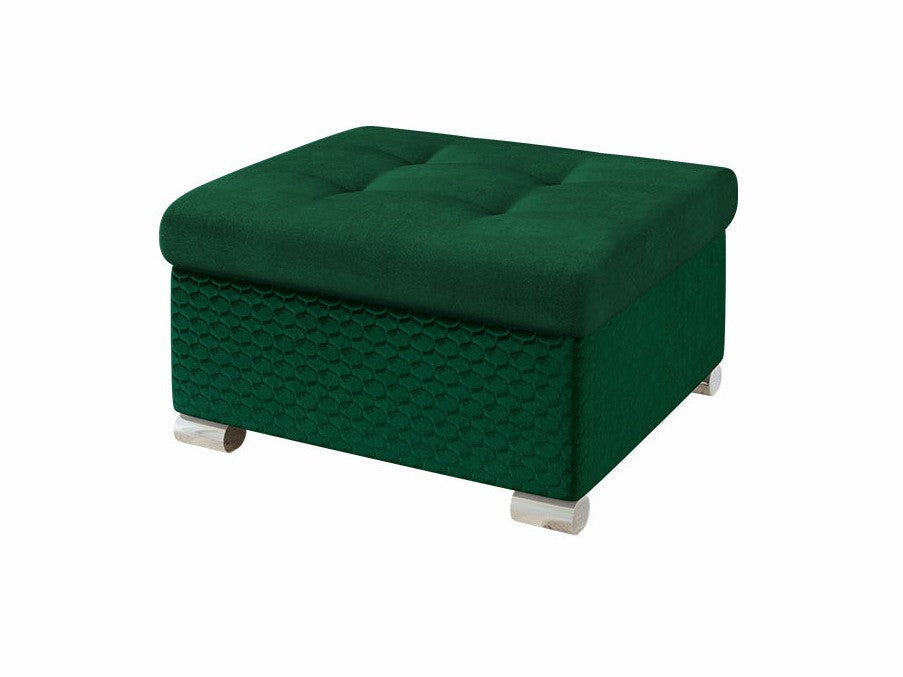 Puff Niko M (Tony), Szín: Magic Velvet 2225-151 + Venus Velvet 2941