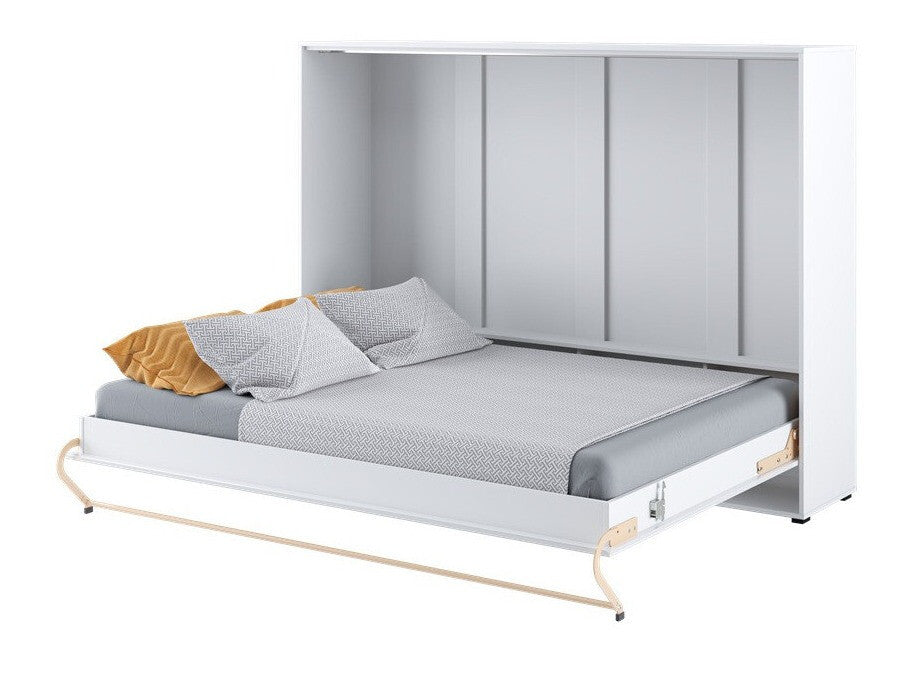 Szekrényágy CONCEPT PRO CP-04 I, Szín: Fehér + Fényes fehér, Alvó felület mérete: 140 x 200 cm