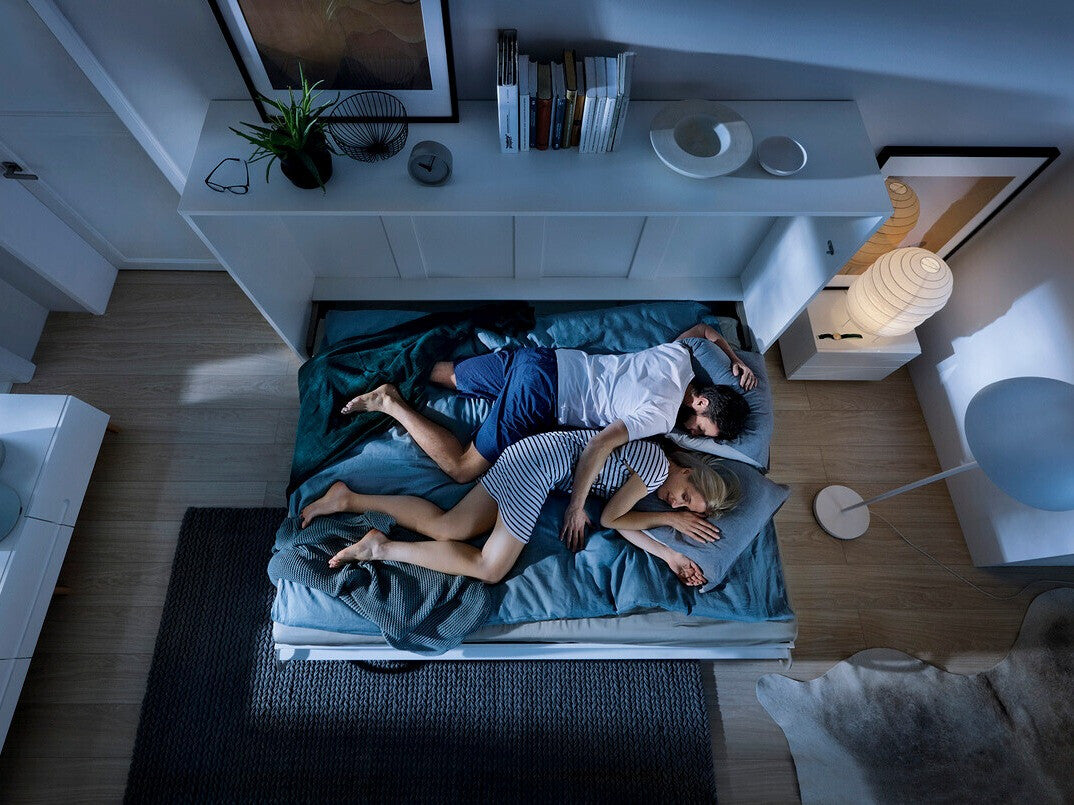 Szekrényágy CONCEPT PRO CP-05 I, Szín: Fehér, Alvó felület mérete: 120 x 200 cm