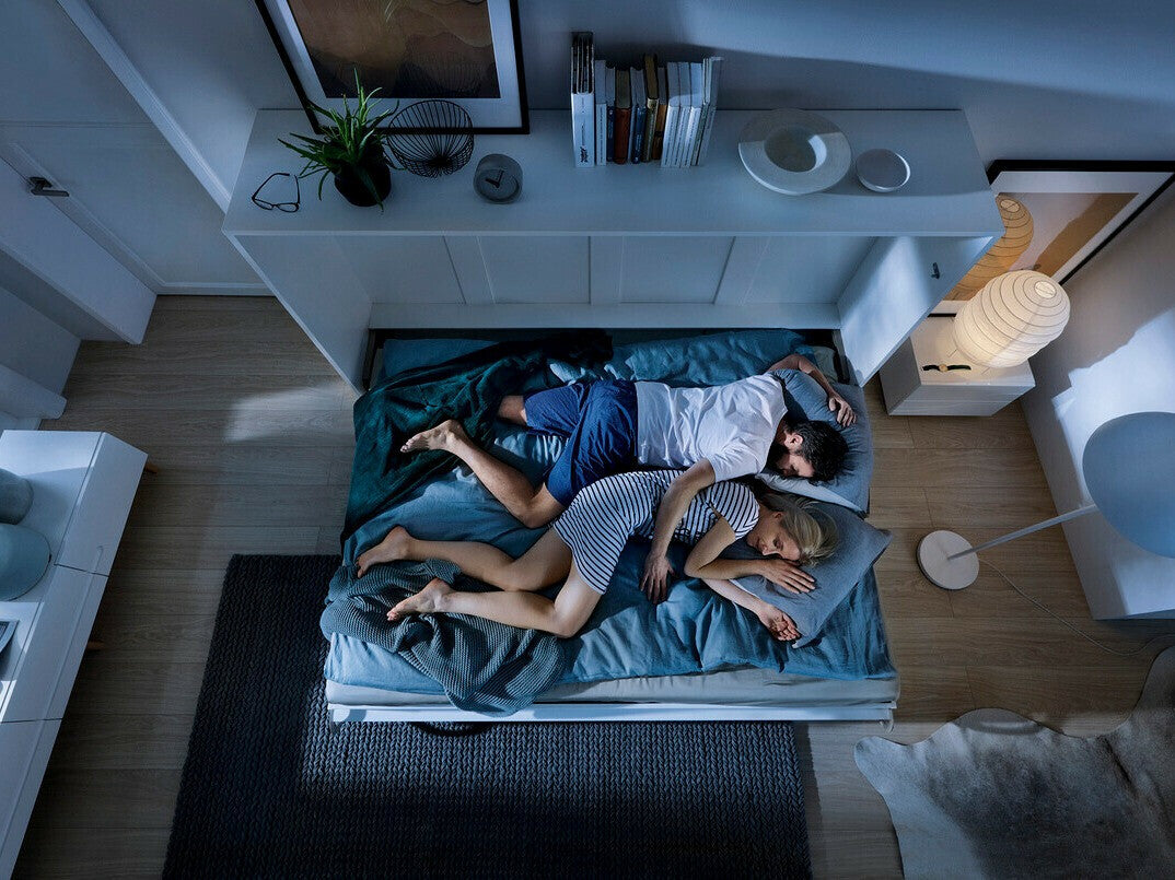 Szekrényágy CONCEPT PRO CP-06 I, Szín: Fehér, Alvó felület mérete: 90 x 200 cm