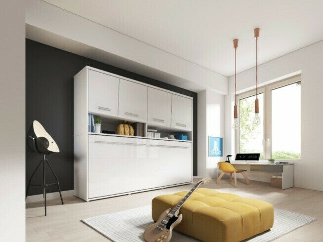 Szekrény CONCEPT PRO CP-11, Szín: Fehér + Fényes fehér