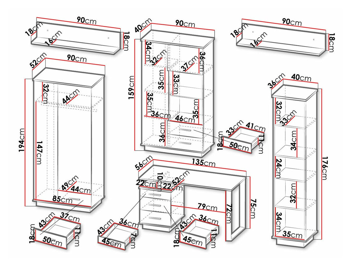 Irodai garnitúra Lamelo V