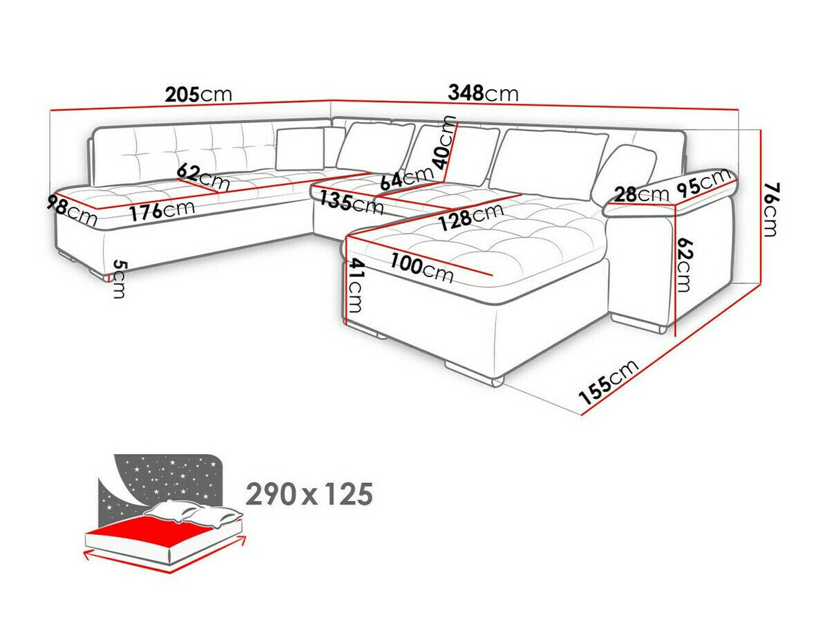Sarokkanapé Niko (Tony) Toptextil, Szín: Magic Velvet 2225-151 + Venus Velvet 2941, Változatok: Balos