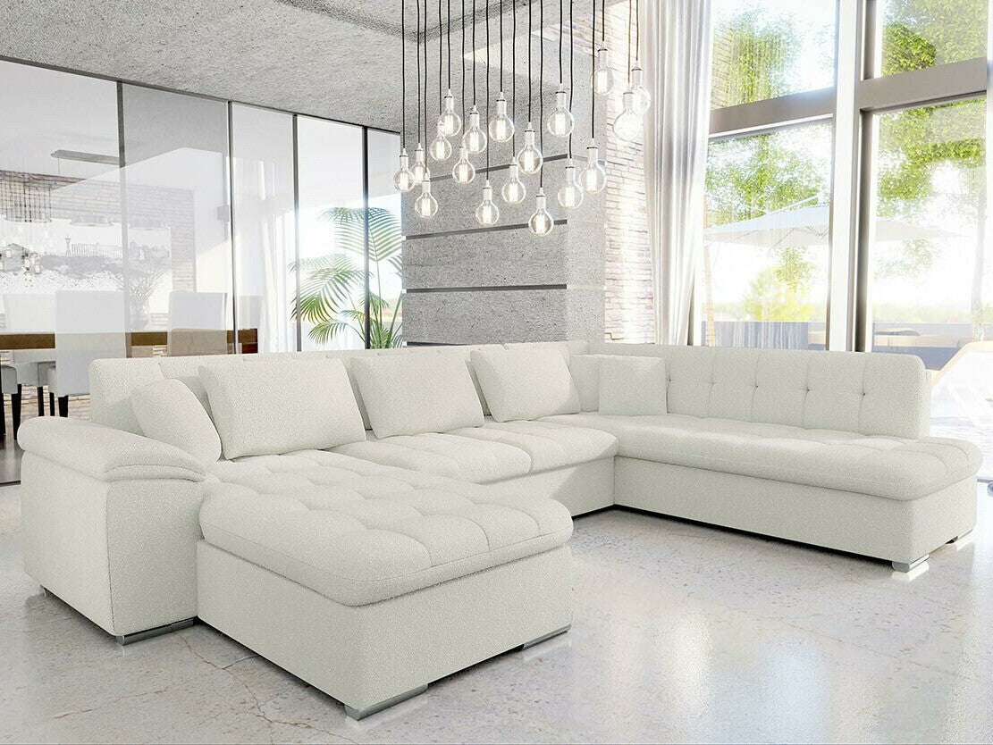 Sarokkanapé Niko (Tony) Toptextil, Szín: Boucle Baloo 2073, Változatok: Balos