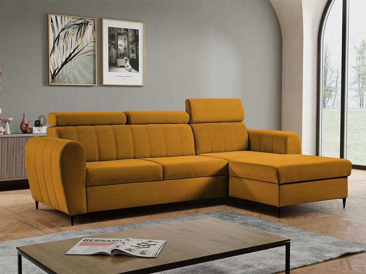 Sarokkanapé Narożnik FORIO MINI, Szín: Kronos 01, Változatok: Jobbos