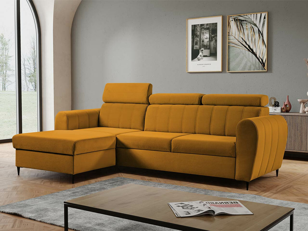 Sarokkanapé Narożnik FORIO MINI, Szín: Kronos 01, Változatok: Balos