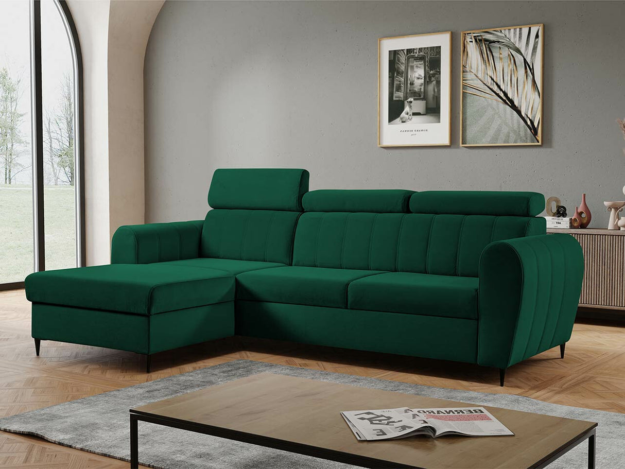 Sarokkanapé Narożnik FORIO MINI, Szín: Kronos 19, Változatok: Balos