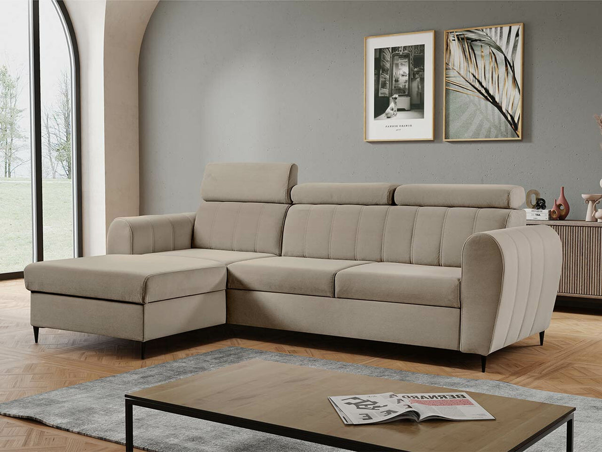 Sarokkanapé Narożnik FORIO MINI, Szín: Paros 2, Változatok: Balos