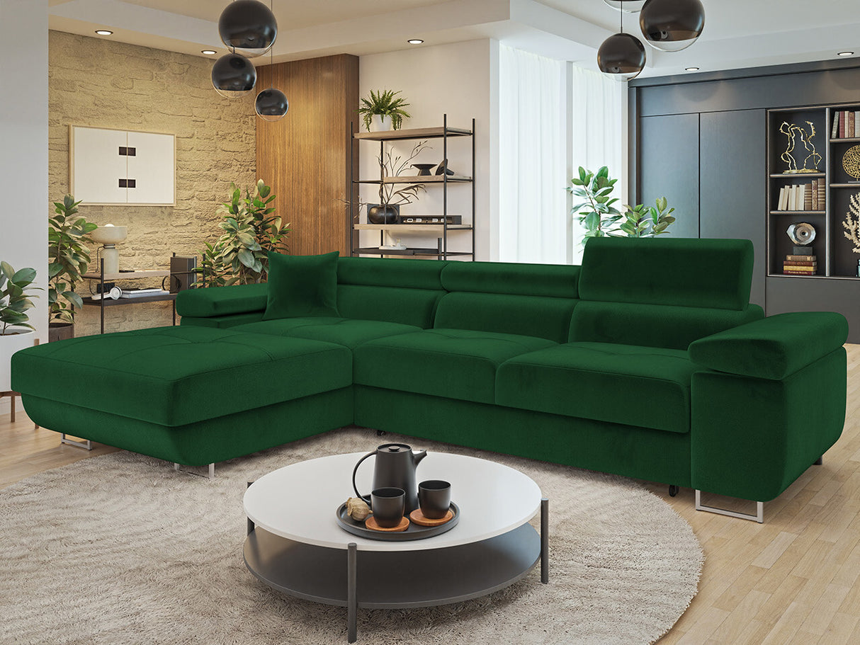 Sarokkanapé Narożnik TOREZIO MINI, Szín: Manila 35, Változatok: Balos