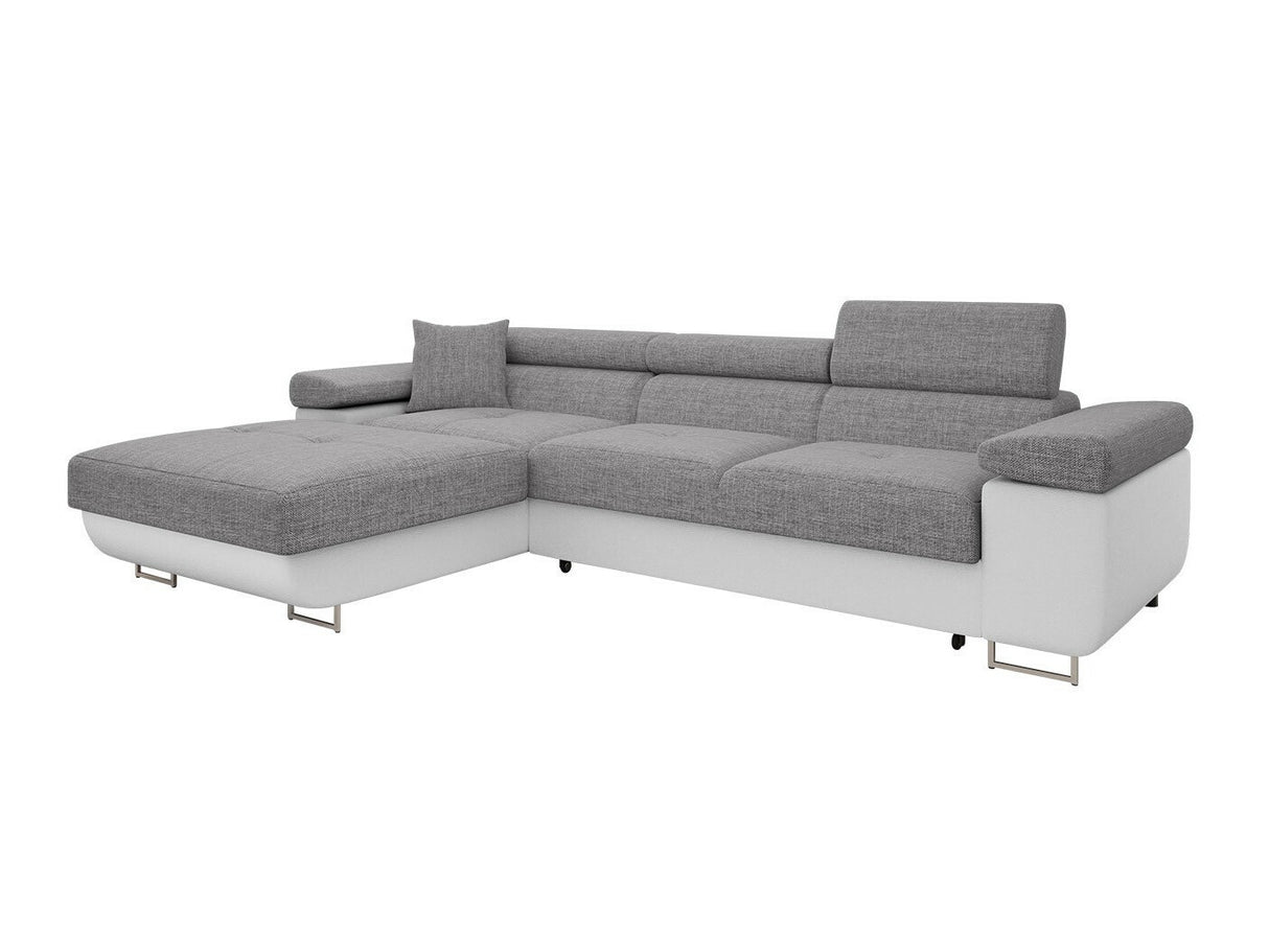 Sarokkanapé Narożnik TOREZIO MINI, Szín: Soft 017 + Lux 05, Változatok: Balos
