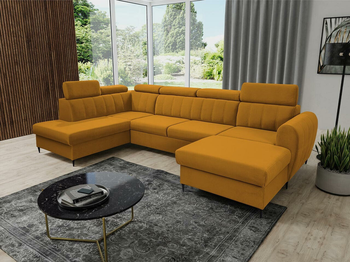 Sarokkanapé Narożnik FORIO XL, Szín: Kronos 01, Változatok: Jobbos