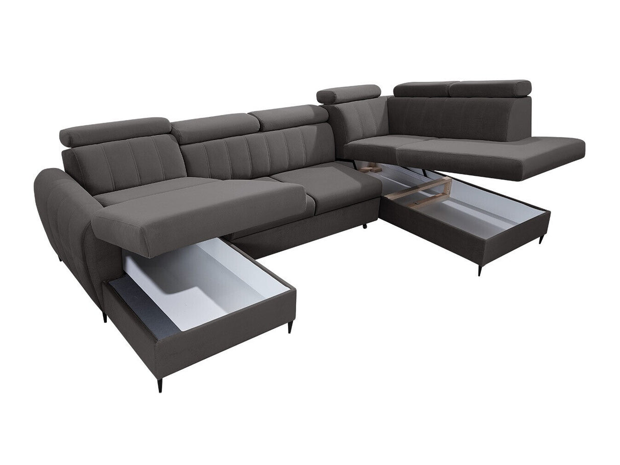 Sarokkanapé Narożnik FORIO XL, Szín: Kronos 01, Változatok: Jobbos