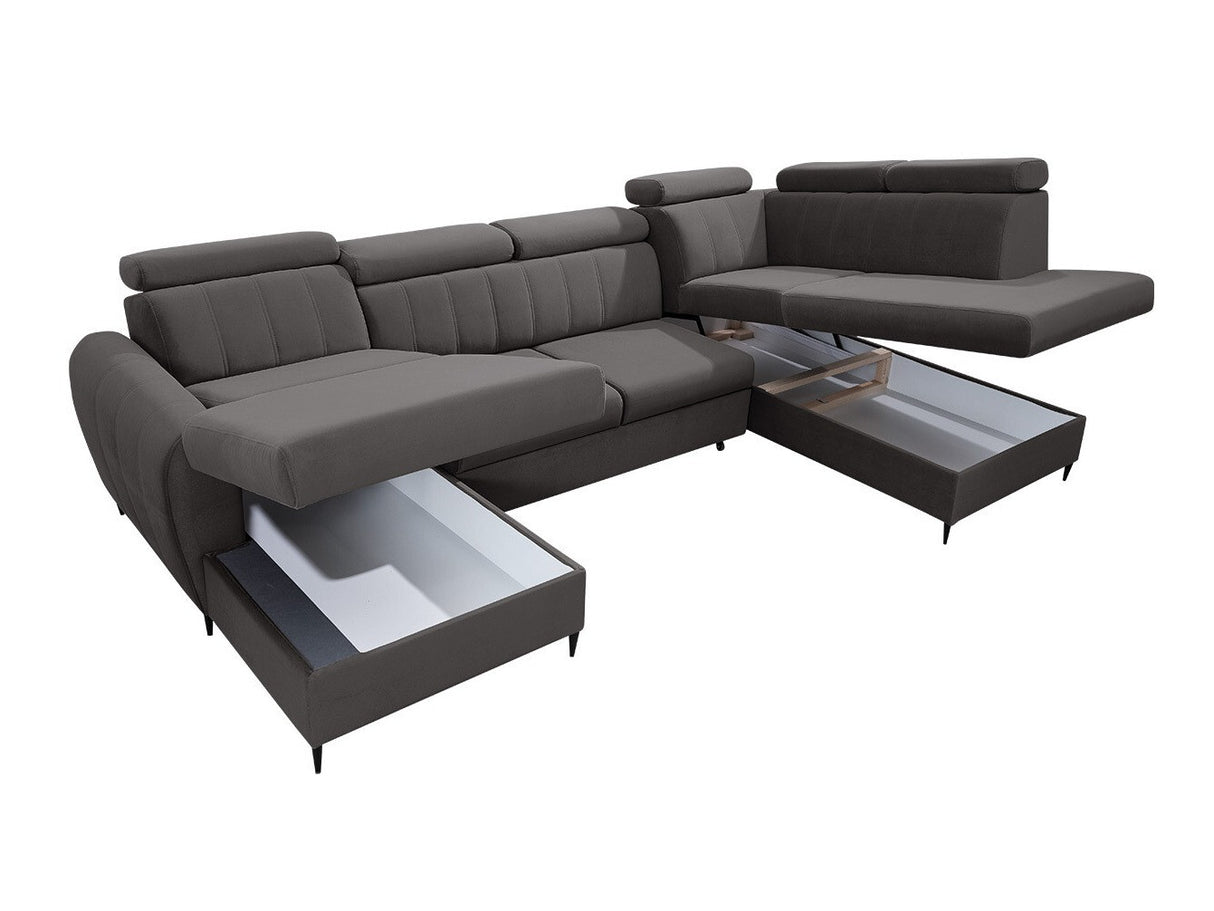 Sarokkanapé Narożnik FORIO XL, Szín: Kronos 09, Változatok: Jobbos