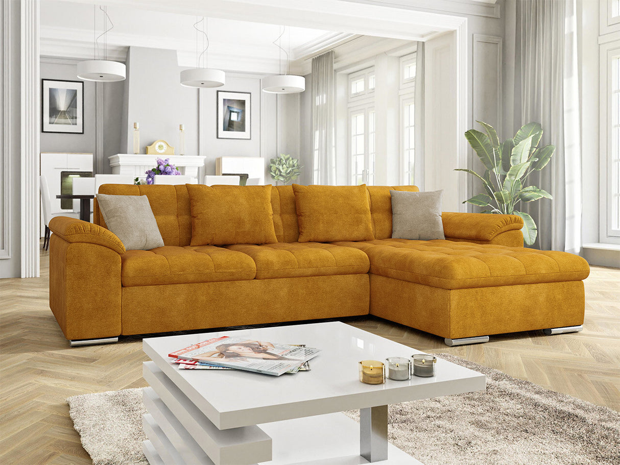 Sarokkanapé Diana (Dinem), Szín: Wave 05 + Wave 02, Változatok: Jobbos